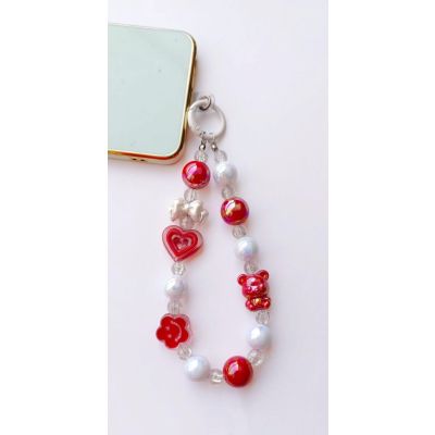 Artcraft Red Mobile charm /Bag charm 