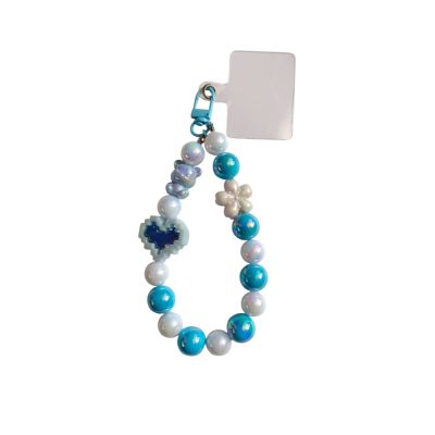 Artistry craft Beaded Keychain /pom- pom keychain /bag charm for girls/ Key Chain 