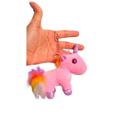 Cute unicorn bag cham/ soft toy keychain 