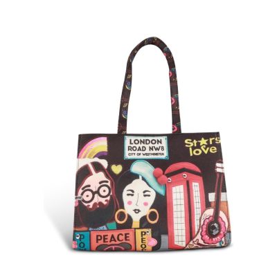 High quality Graphic print tote bag 